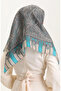 Ethnic Amber Scarf 70275-09 Mint Green - 3