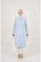 Raglan Sleeve Tunic 4066-04 Baby Blue - 3