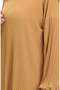 Pleated Tunic & Skirt Double Set - Mustard 0015-03 - 4