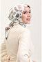وشاح منقوش 70289-12 أخضر كاجلا - 2