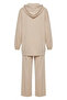 Oysho Fabric Hooded Tunic Pants Double Set 0236-03 Beige - 6