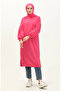 Balloon sleeve long tunic 3031-11 fuchsia - 2
