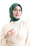 Koton Jacquard Scarf 90199-01 Emerald Green - 3
