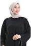 Double Sided Abaya Dress 5115-01 Black - 4