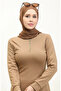 فستان بسحاب 2149-03 مينك - 3