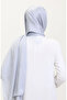 شال كريستال 70255-03 رمادي فضي - 3