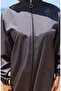 Atlas 2-Piece Zippered Hijab Swimsuit with Bonnet Gift 9006-03 Anthracite - 4