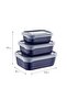 3-piece storage container set - 2