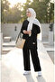 Arma Detailed Tunic Trousers Double Suit 0228-02 Black - 3