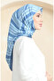 19093-04 Indigo Denim Blue Soft Cotton Scarf - 2