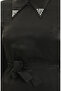 Glittery Linen Belted Dress 81857-01 Black - 5