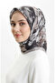 وشاح كهرماني مزخرف 70325-12 مينك - 2