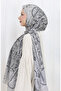 Indian Vual Shawl 70321-05 Black - 3