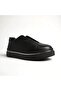 Men's Leather Casual Shoes 26907 - Black - 44 - 2