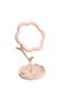 Desk Makeup MirrorRotatingDetachableSunflower PatternRing Holder