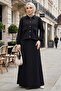Elmina Jacket Dress Scuba Double Suit 1673 - Black - 2