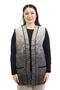 Women's Middle-Aged and Above Knitwear Knitted Rain Pattern Buttonless Mother Vest 334 - 2