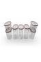 7-Piece Food Container Set 13 Liters – Legumes and Food Storage Container with Lockable Lid Powder - 2