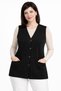 Women's Middle-Aged and Elderly Tight Weaving Thin Mother Knitwear Vest 1140