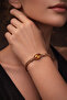Women's Copper Bracelet with Zultanite Stone, Oval Model, Cuff, Antiallergic Bracelet - 6