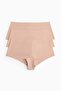 3-pack microfibre shortie briefs - 4