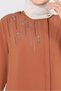 HIDDEN BUTTONED STONE DETAIL TUNIC 20359 - 4