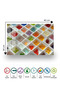 Colorful Jelibon Teddy Bear Patterned Tempered Glass Cutting Board 30X40 cm Size Uv Printing - Bckt055 - 6