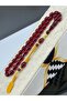 Fire Amber Prayer Beads Trabzon Hand Knitted Kazaz Tassel, Men's Prayer Beads Gift Prayer Beads