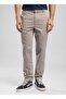New Chino 2 Men's Slim Straight Fit Cotton Trousers Gray - 2