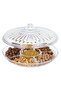 Acrylic Nuts/Candy Tray With Lid, 6 Portion, BA4117