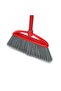 Soft Broom with long Stick, Red color - 6