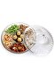 Acrylic Nuts/Candy Tray With Lid, 6 Portion, BA4117 - 6