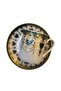 Ceramic Turkish Coffee Cup & Saucer Set, 12 pcs - 3