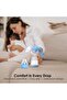 Manual Breast Pump Silicone Breastfeeding Milk Pump, Feeding Bottle & Nipple Cover,Breastfeeding mom - 5