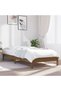 Single bed frame 3FT, honey brown, 90x190cm, solid pine wood