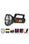 Double LED flashlight, rechargeable battery, 300 lm - 6