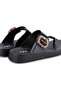 Women's Black Sandals Black Women's Buckled Sandals S10364-Negro - 2