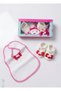 Gift Set with Bibs - 6 Pairs Premium Baby Girl Socks Pack |   100% Cotton Pieces, Stretchy - 7