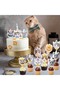 12-Piece Cat-Themed Cupcake Decoration Birthday Party Decor - 3