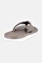 Men Brand Logo Slip On Slipper, Taupe - 3