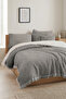 4 Layer Muslin Double Bedspread 220X230 cm 100% Cotton Sofa Cover Tv Blanket - 3