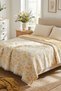 5 Layers Filled Muslin Double Bedspread 220X240 cm 100% Cotton Double-Sided Pique Sofa Cover