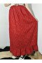 Viscose Fabric Skirt with Elastic Waist and Single Layer Ruffles at the Bottom, 100% Cotton, Size 36-44 - 6