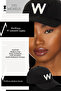 Women's White W Embroidered Black Luxury Sports Hat-Phenomenon Selection - 3