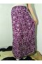 Elastic Waist 3-Layer Ruffled Viscose Fabric Skirt, Mevlana Long Cotton Skirt - 3