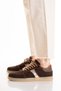 Women's Genuine Leather Casual Sports Shoes 2083 Brown Suede - 5