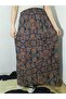 Elastic Waist 3-Layer Ruffled Viscose Fabric Skirt, Mevlana Long Cotton Skirt - 2