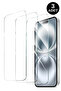 3 قطع من واقي الشاشة الزجاجي المقوى المتوافق مع iPhone 17 بتغطية كاملة 6D
