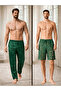 Men's Kimono Set – 3-Piece Lace Set (Bathrobe + Trousers + Shorts) - 4
