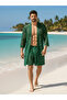 Men's Kimono Set – 3-Piece Lace Set (Bathrobe + Trousers + Shorts) - 6